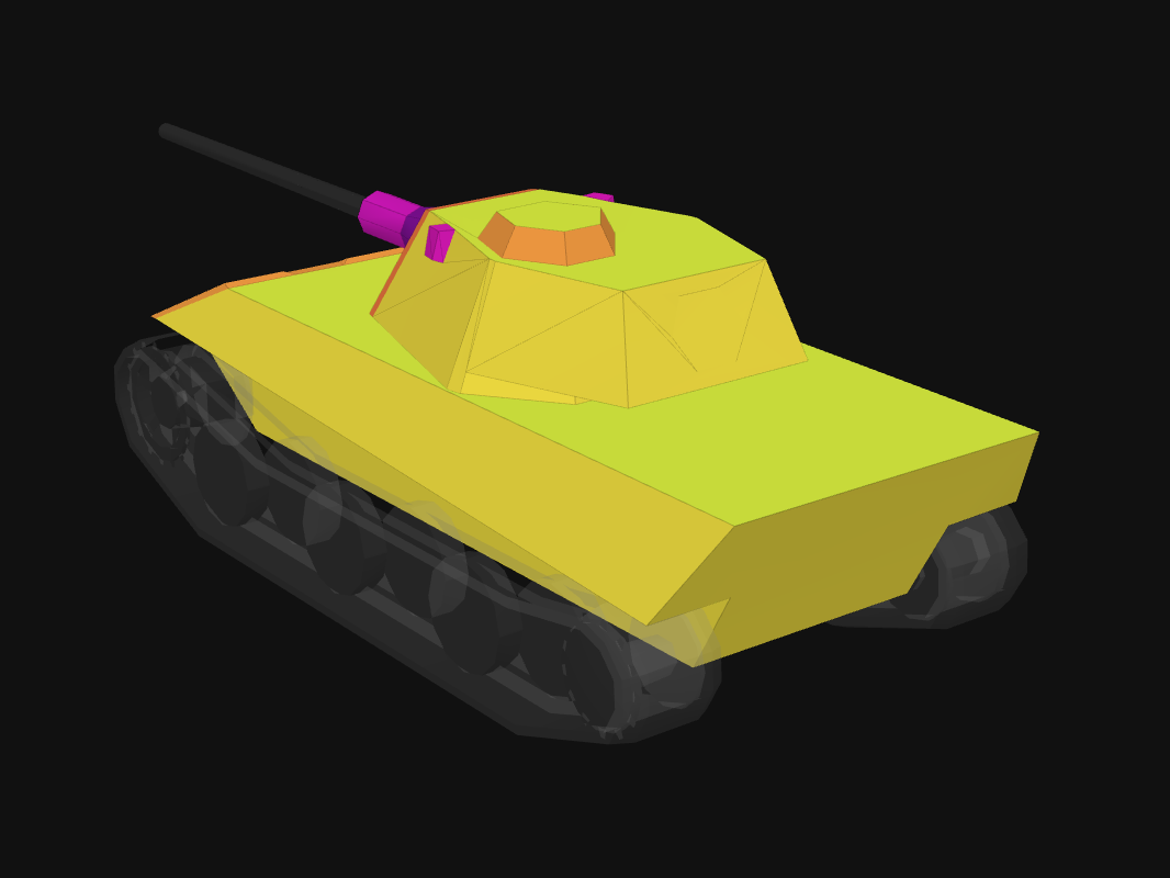 Rear armor of E 50 in World of Tanks: Blitz