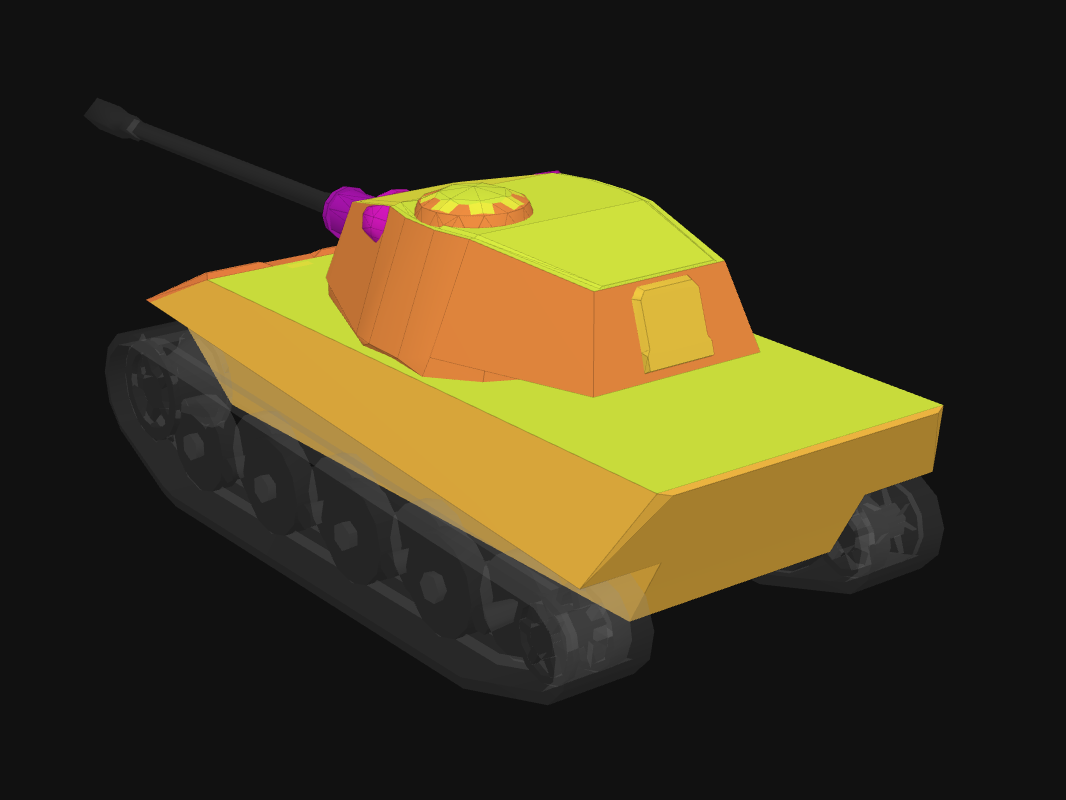 Rear armor of E 75 in World of Tanks: Blitz