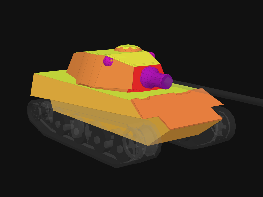 Front armor of E 75 in World of Tanks: Blitz