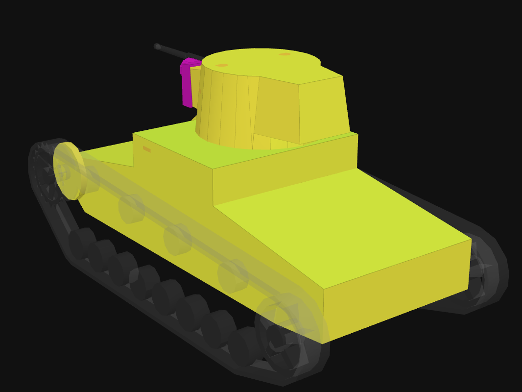 Броня кормы Vickers Mk. F в World of Tanks: Blitz