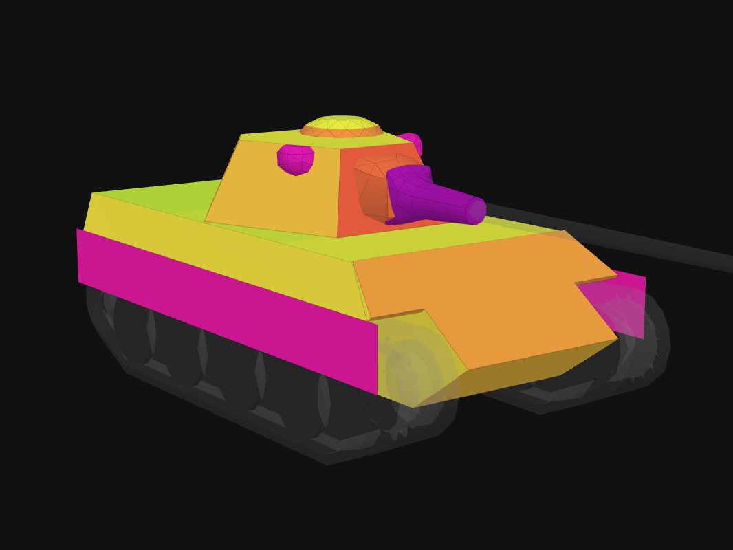 Лобовая броня Panther 8,8 в World of Tanks: Blitz