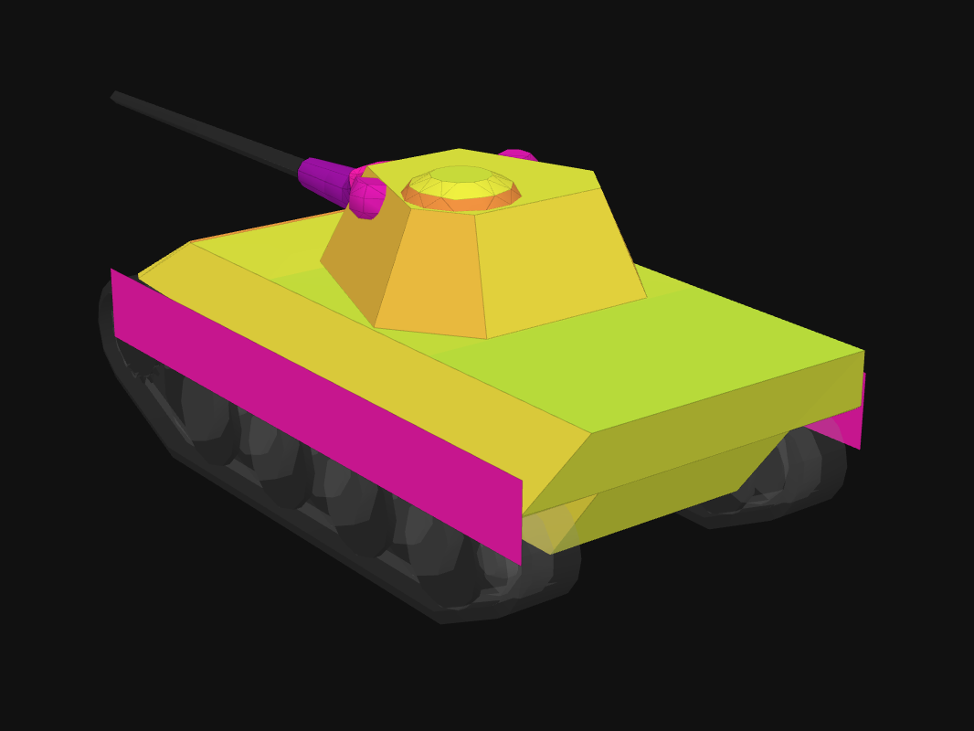 Броня кормы Panther 8,8 в World of Tanks: Blitz