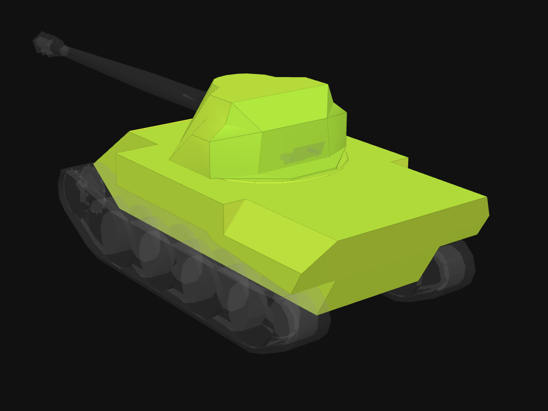 Rear armor of Skorpion G in World of Tanks: Blitz