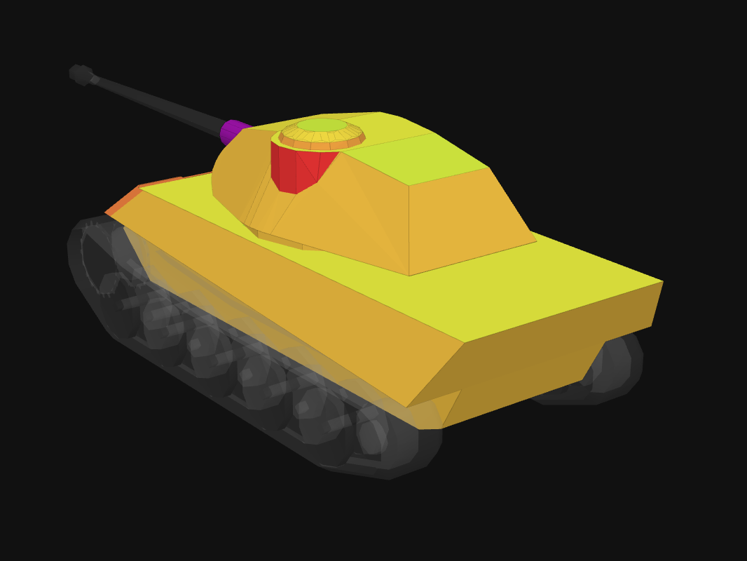 Rear armor of VK 45.03 in World of Tanks: Blitz