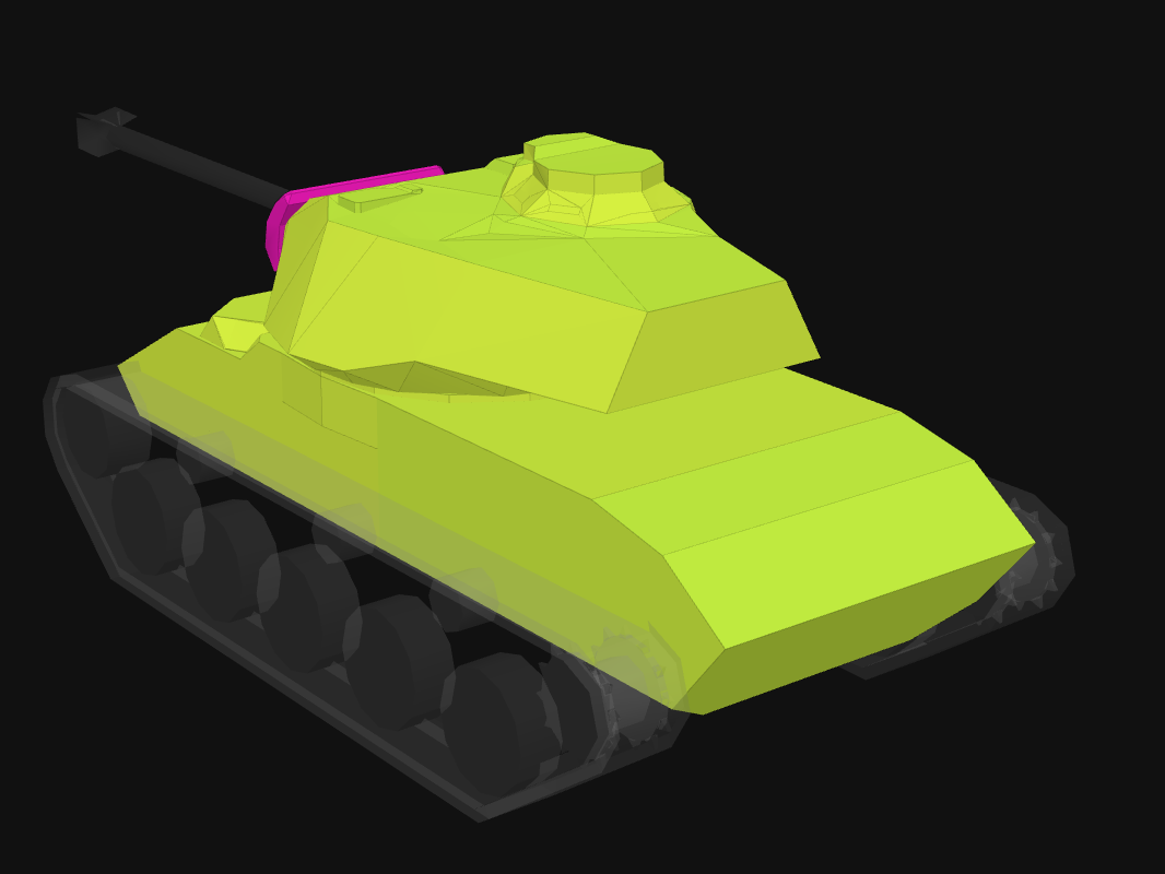 Rear armor of leKpz M 41 90 mm in World of Tanks: Blitz