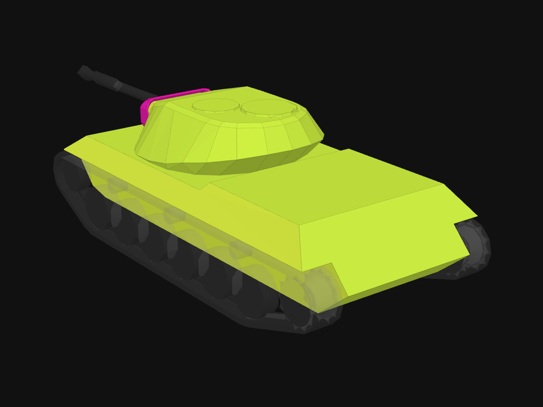 Rear armor of HWK 30 in World of Tanks: Blitz