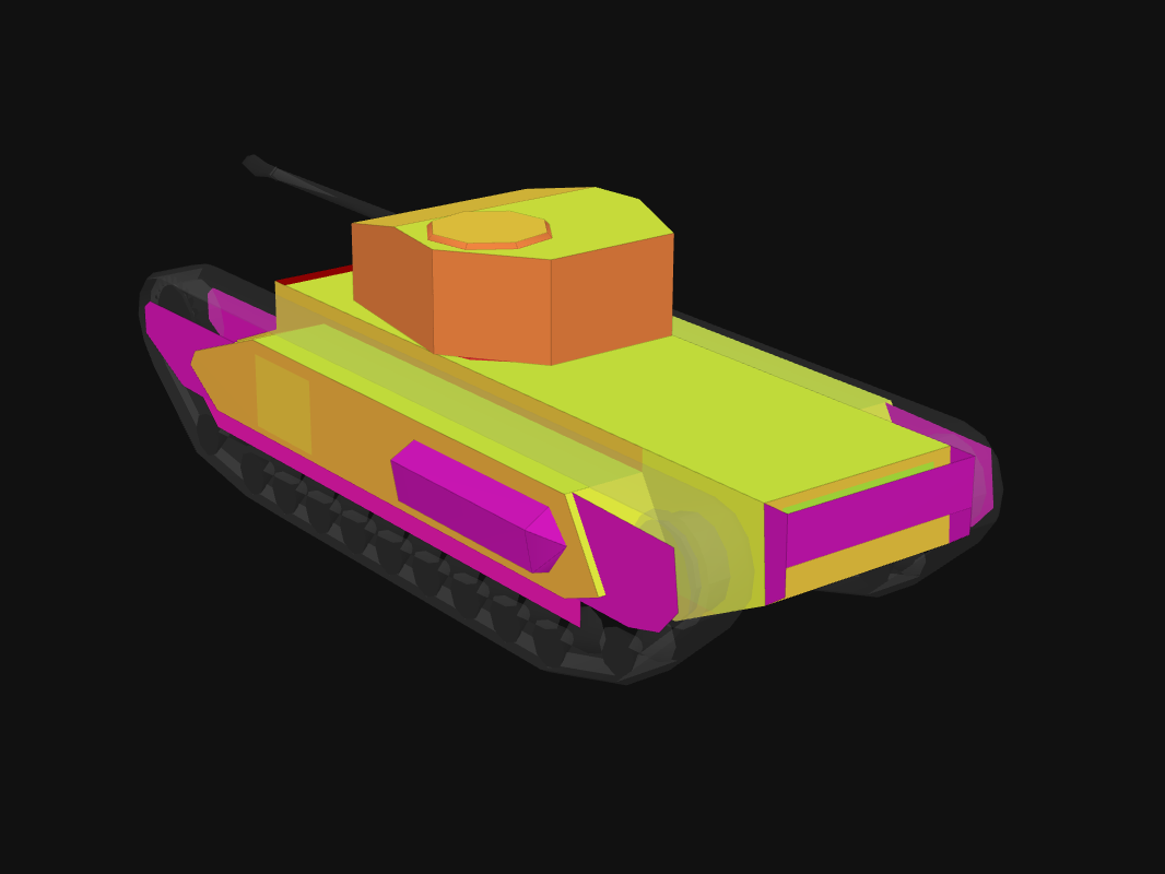 Броня кормы Churchill I в World of Tanks: Blitz