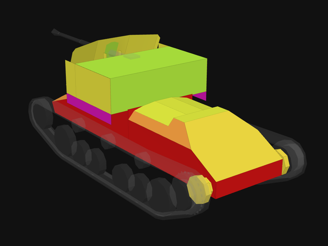 Броня кормы Valentine AT в World of Tanks: Blitz