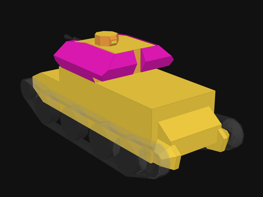 Броня кормы Cruiser III в World of Tanks: Blitz