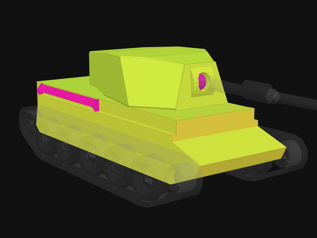 Лобовая броня Charioteer в World of Tanks: Blitz