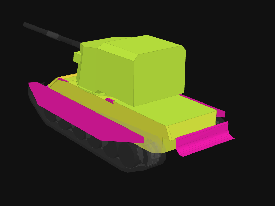 Броня кормы FV4005 в World of Tanks: Blitz