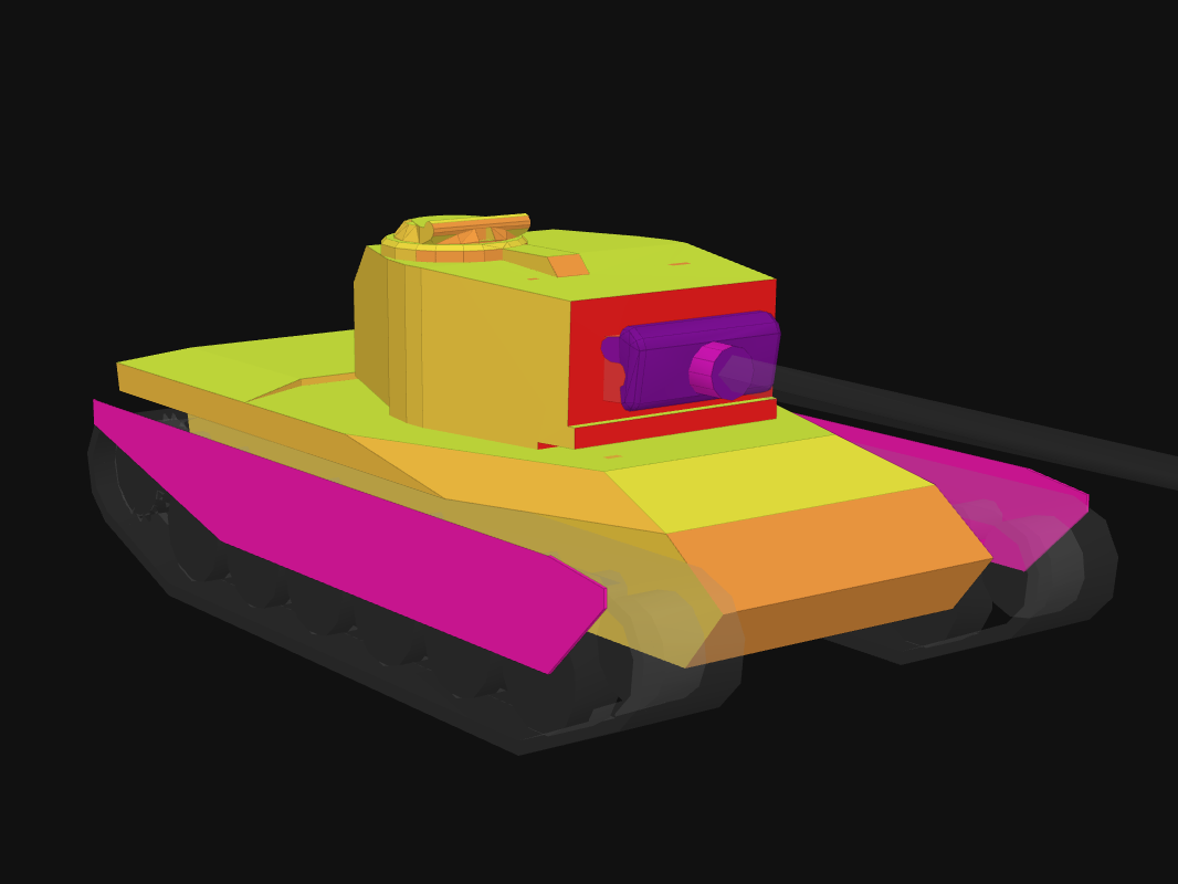 Лобовая броня Chimera в World of Tanks: Blitz