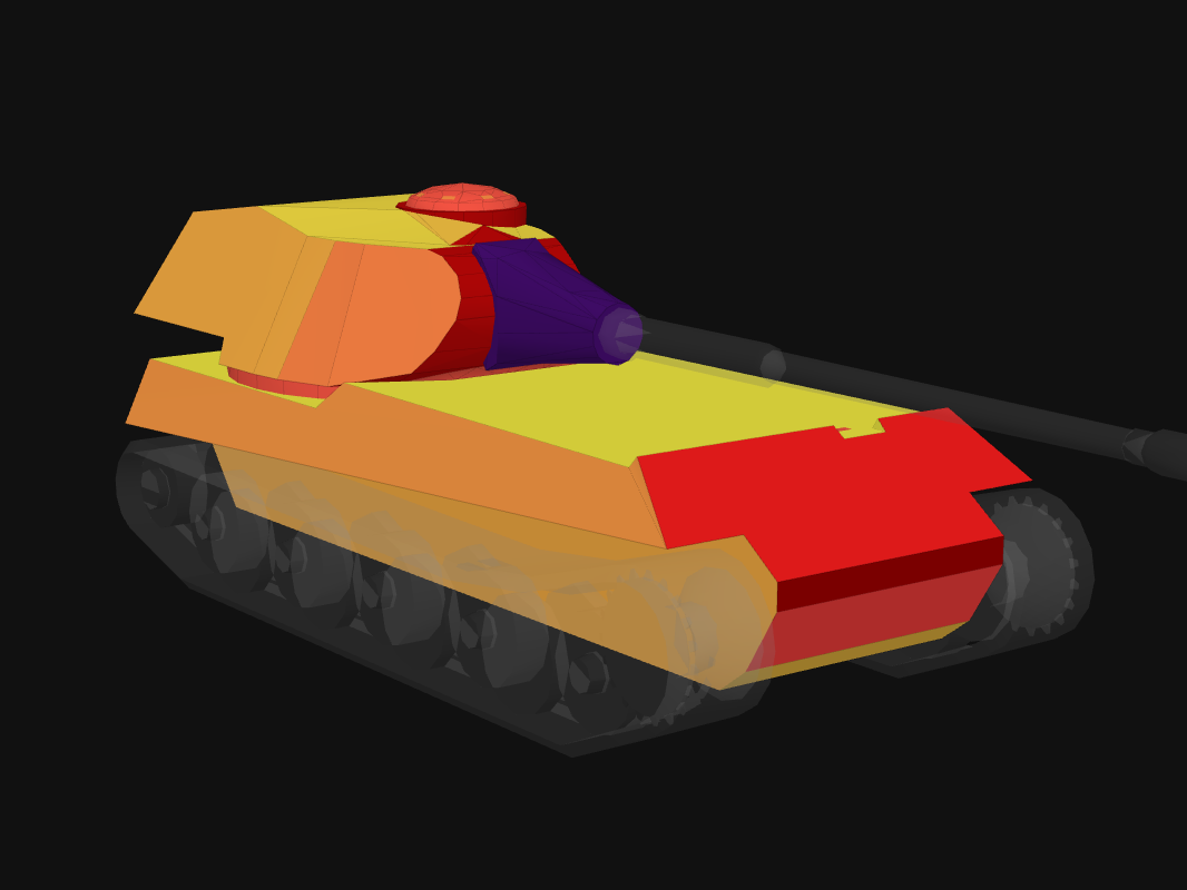 Front armor of VK 90.01 (P) in World of Tanks: Blitz