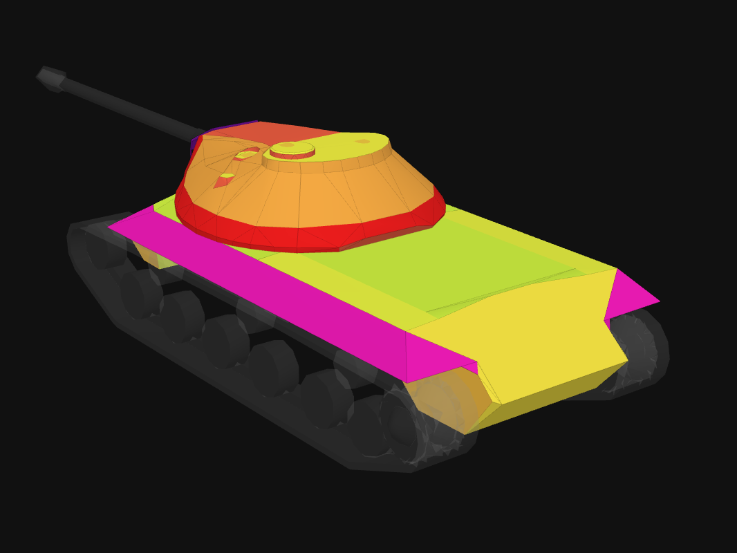 Rear armor of IS-3 in World of Tanks: Blitz