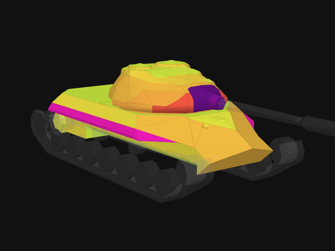 Лобовая броня ИС-8 в World of Tanks: Blitz