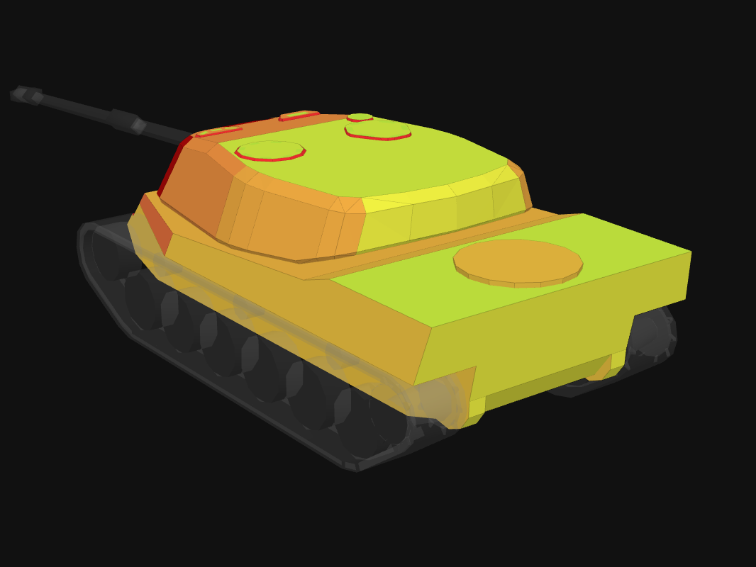 Rear armor of SMV CC-64 in World of Tanks: Blitz