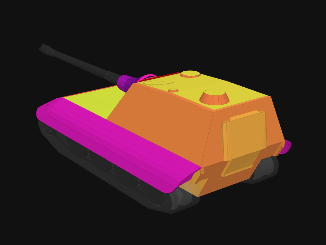 Броня кормы Jg.Pz. E 100 в World of Tanks: Blitz