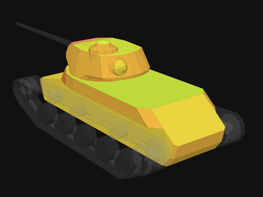 Rear armor of KV-13 in World of Tanks: Blitz