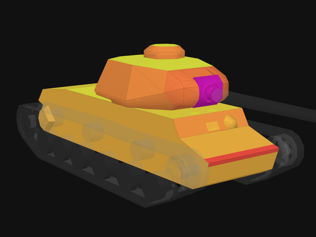 Лобовая броня КВ-1С в World of Tanks: Blitz