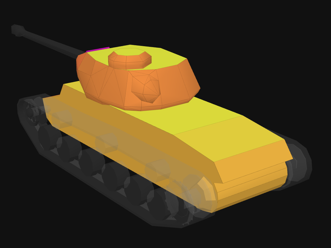 Rear armor of KV-1S in World of Tanks: Blitz