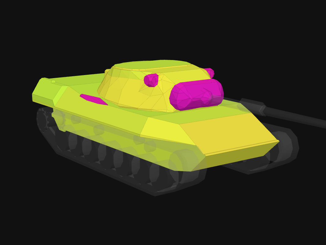 Лобовая броня Leopard 1 в World of Tanks: Blitz