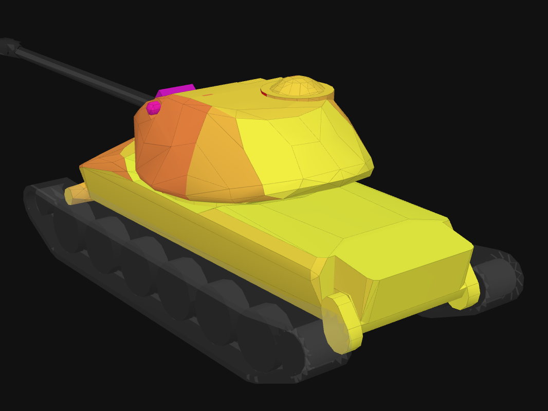 Rear armor of Scepter in World of Tanks: Blitz