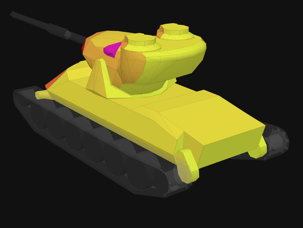 Rear armor of M-VI-Yoh in World of Tanks: Blitz