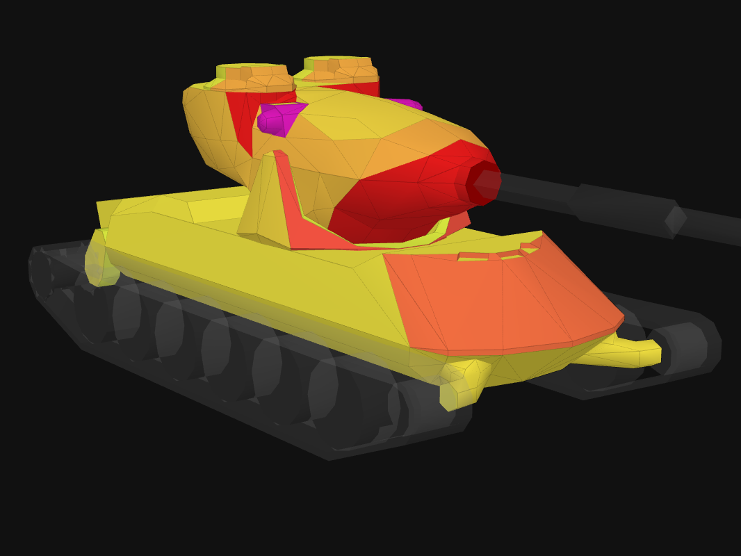 Front armor of M-VI-Yoh in World of Tanks: Blitz