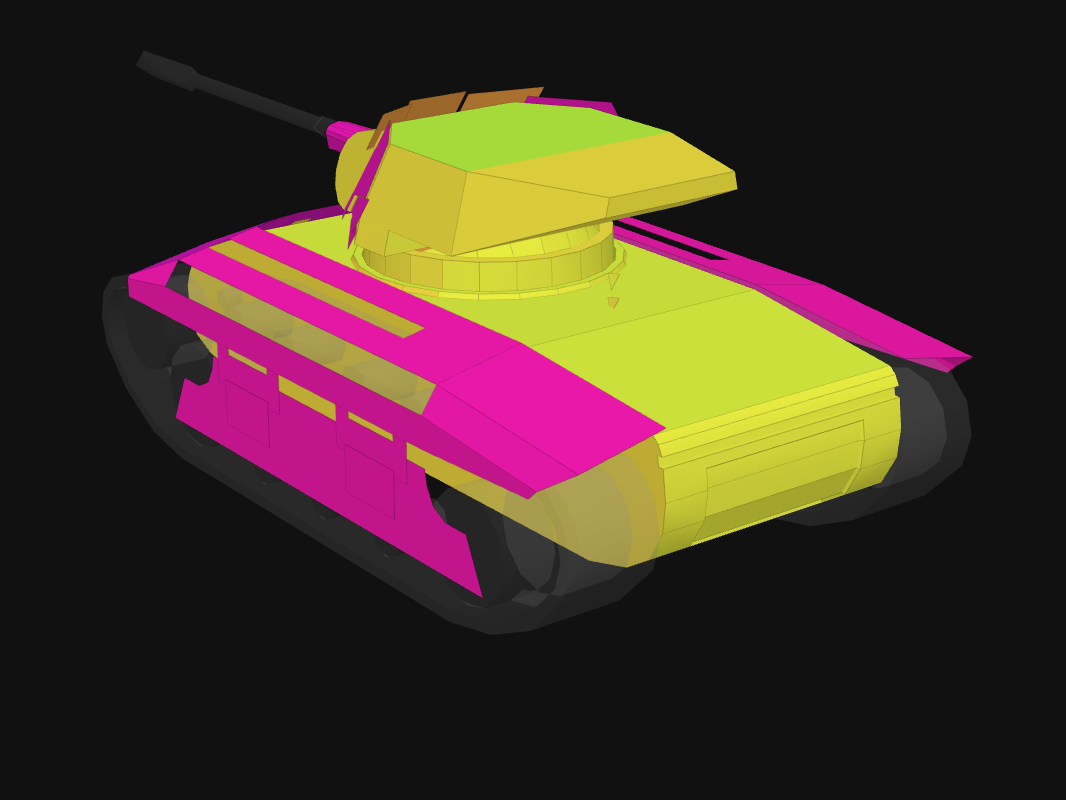 Rear armor of BLTZ9000 in World of Tanks: Blitz