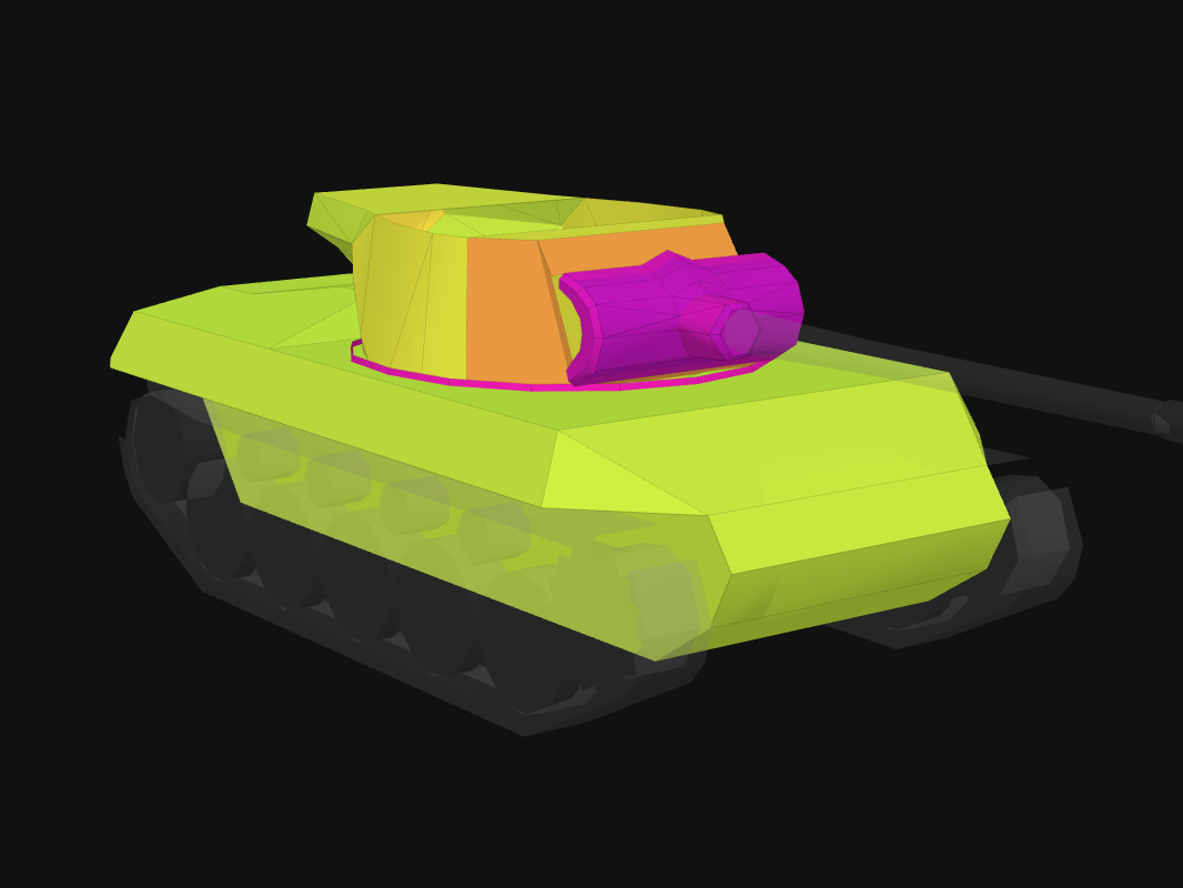 Лобовая броня Hellcat в World of Tanks: Blitz