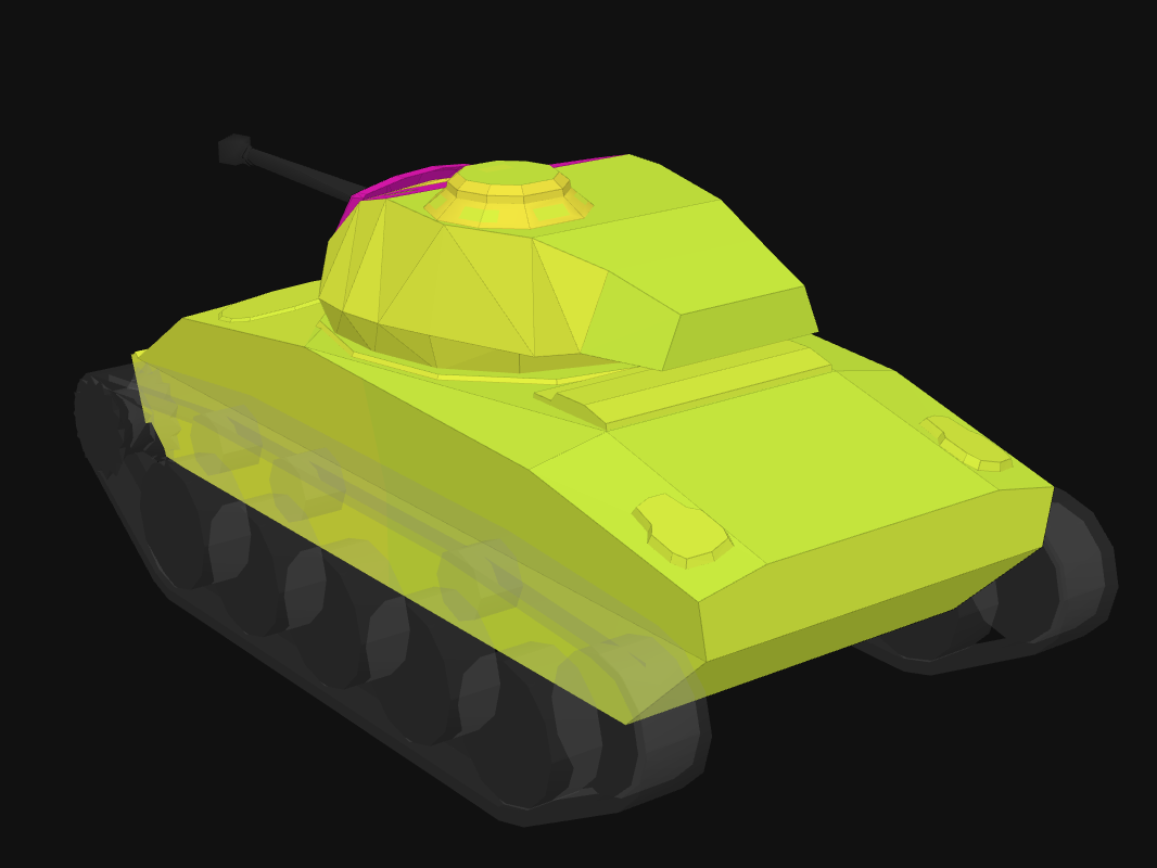 Броня кормы Chaffee в World of Tanks: Blitz