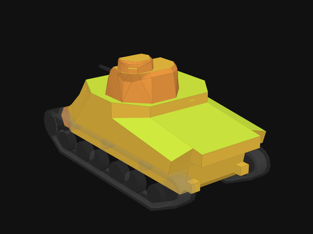 Rear armor of M3 Lee in World of Tanks: Blitz