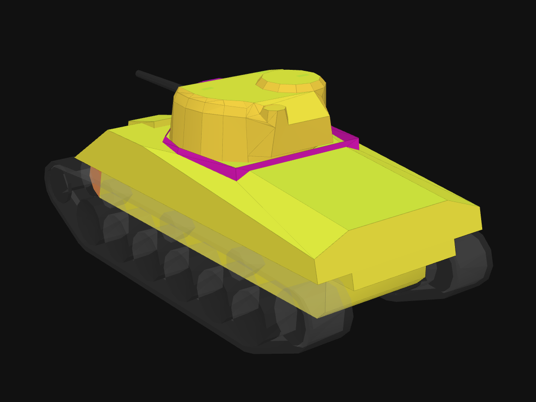 Броня кормы M4A2E4 в World of Tanks: Blitz