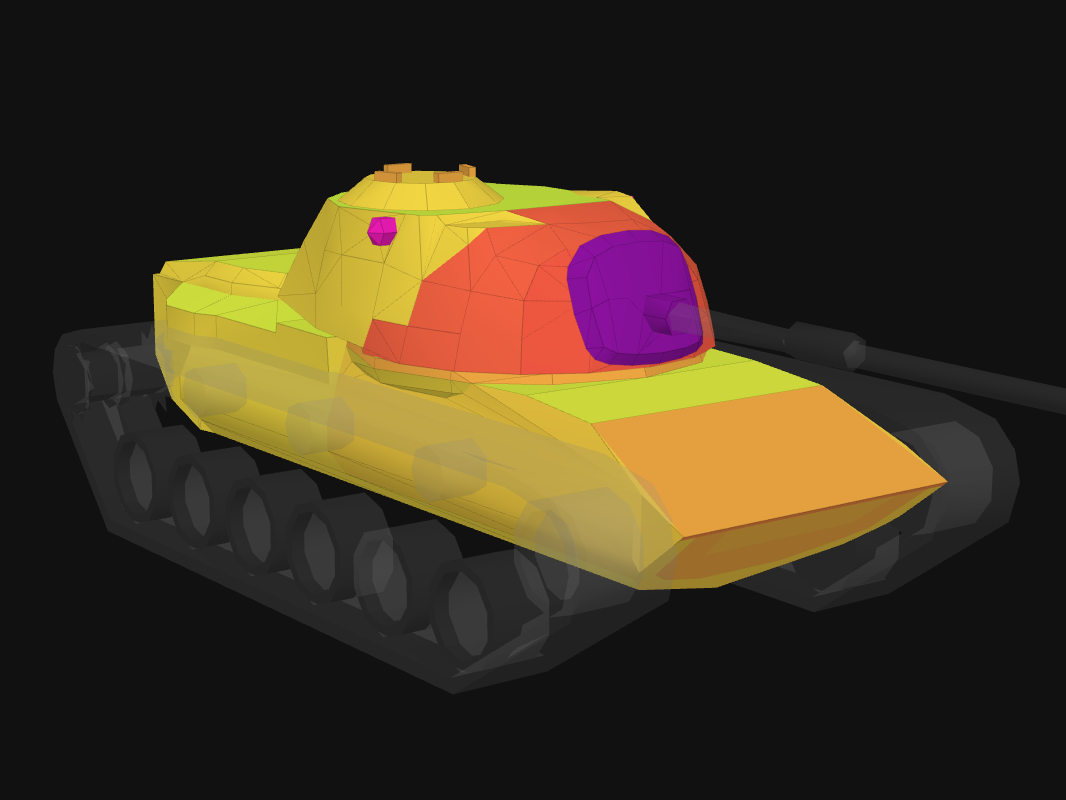 Лобовая броня M60 в World of Tanks: Blitz