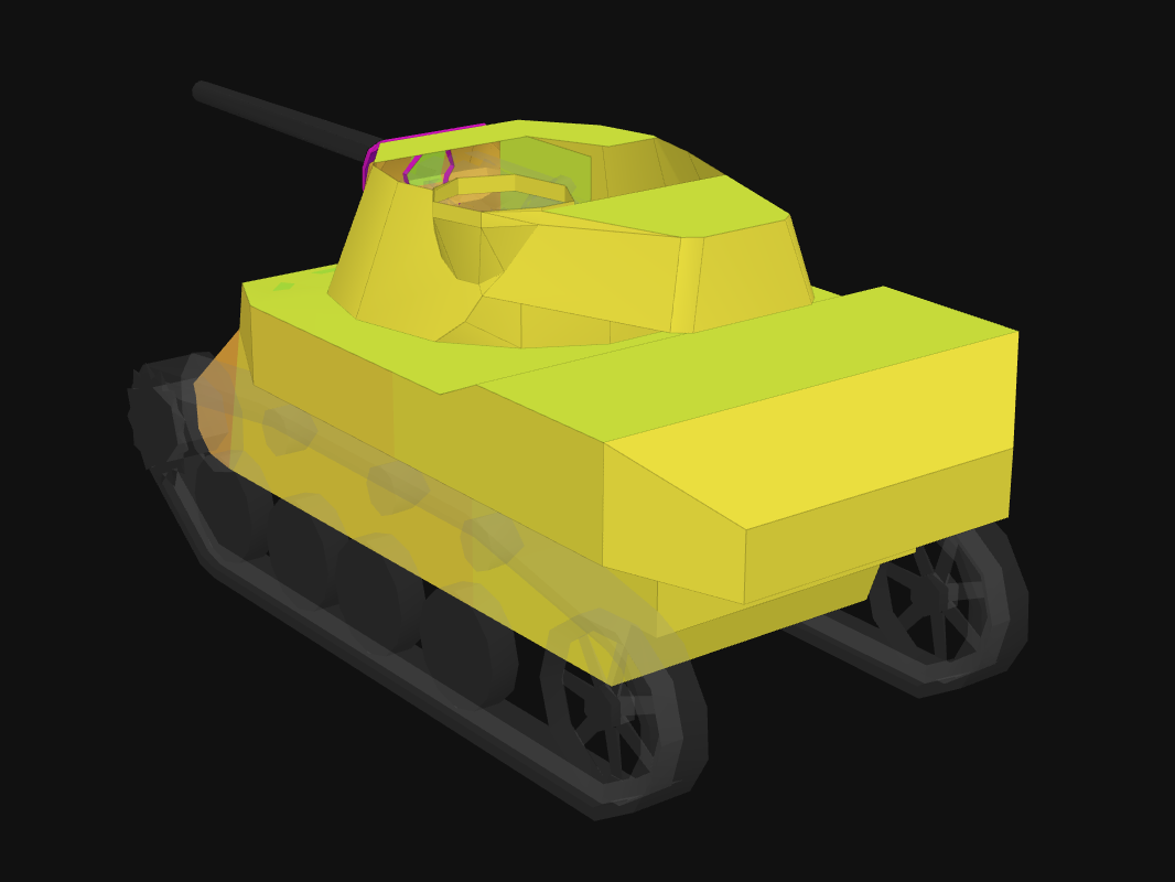 Броня кормы M8A1 в World of Tanks: Blitz