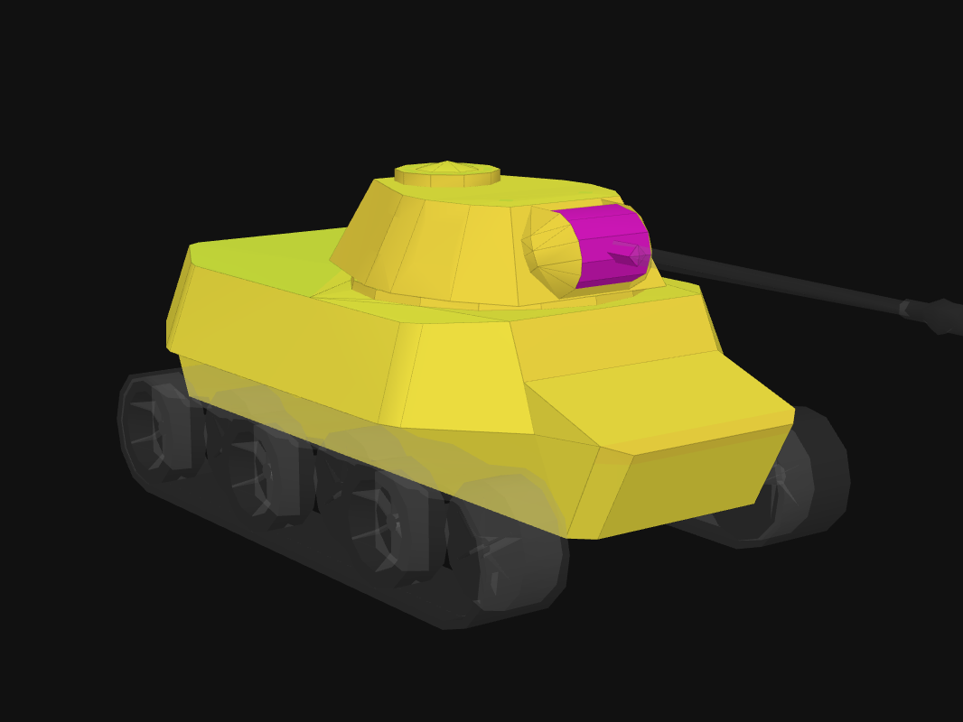 Лобовая броня МТ-25 в World of Tanks: Blitz