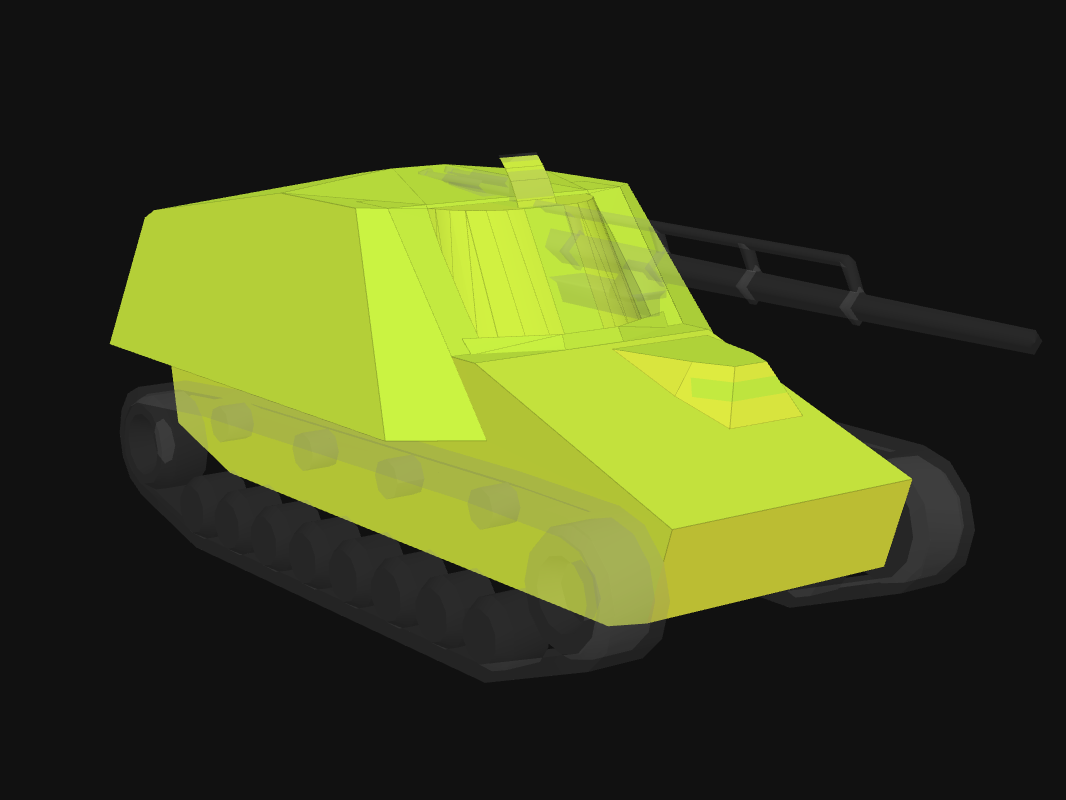 Front armor of Epsilon in World of Tanks: Blitz