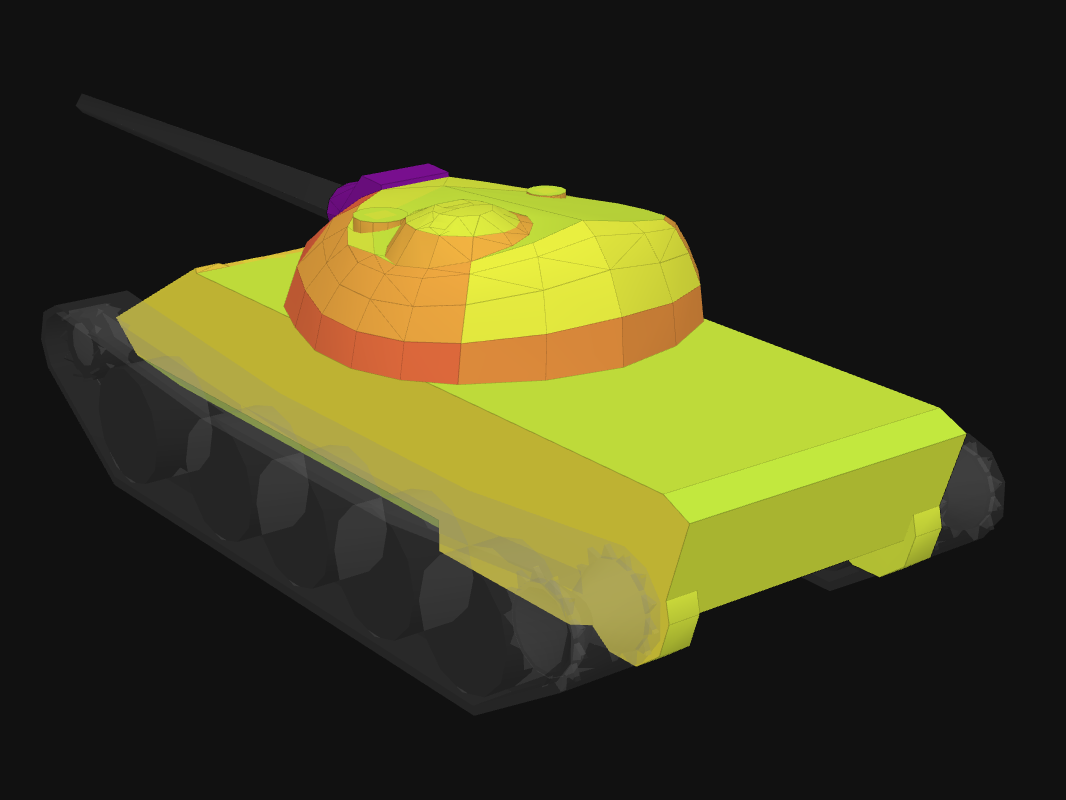 Броня кормы T 55A в World of Tanks: Blitz