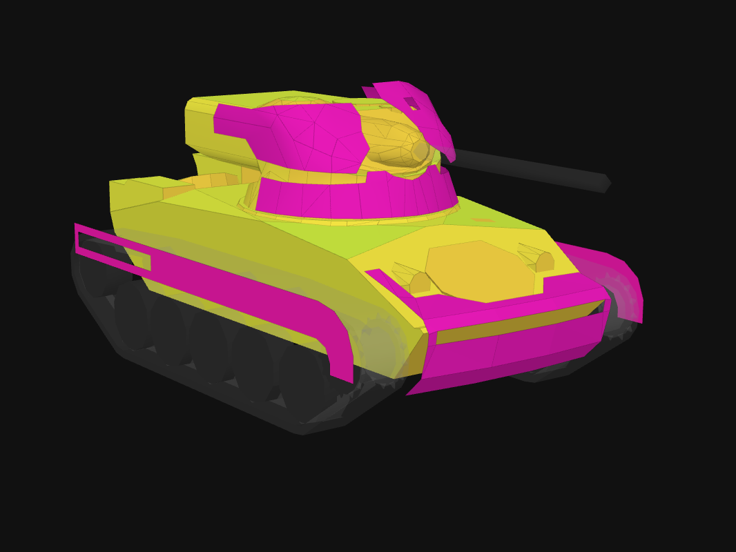 Лобовая броня Titan T24 57 в World of Tanks: Blitz