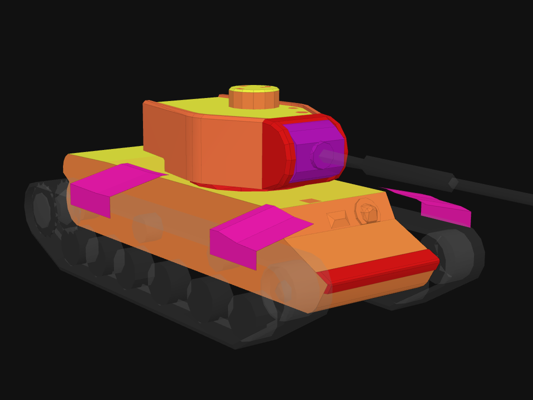 Лобовая броня Titan-150 в World of Tanks: Blitz