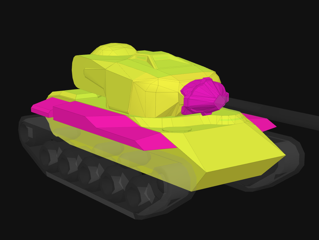 Front armor of Rover in World of Tanks: Blitz