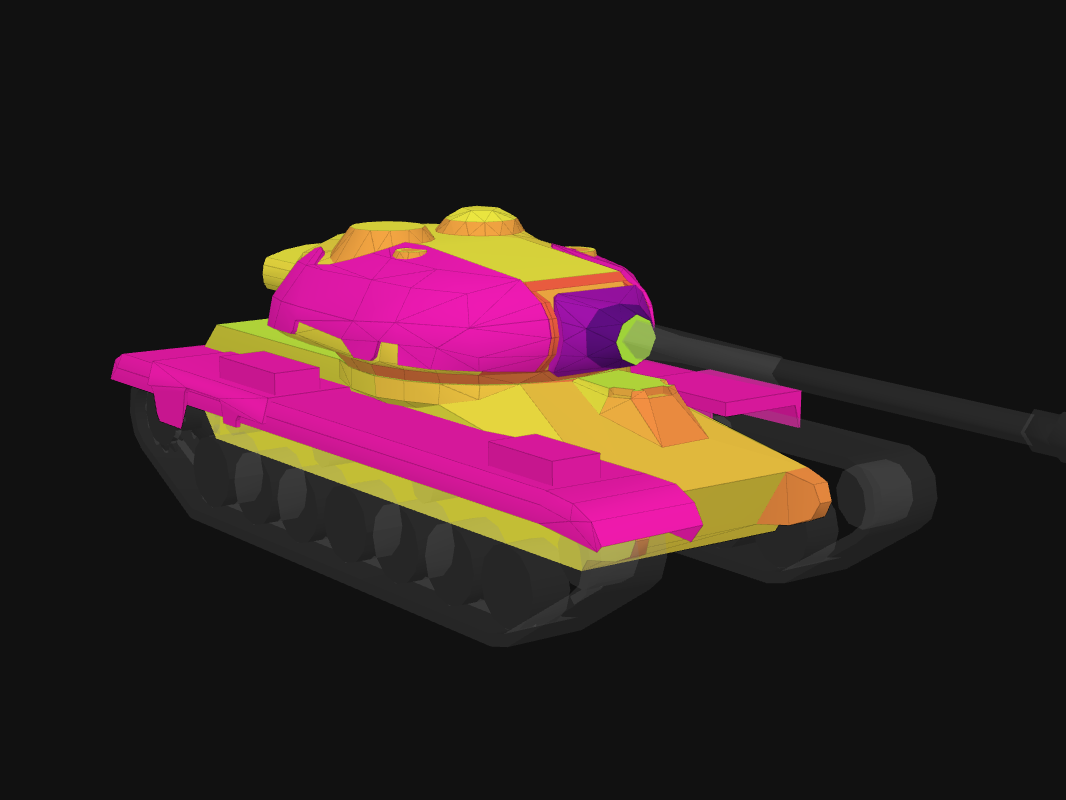 Front armor of Regressor in World of Tanks: Blitz