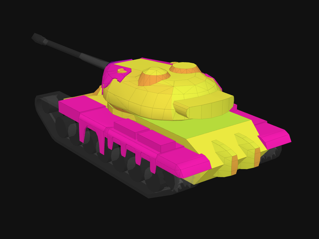 Rear armor of Regressor in World of Tanks: Blitz