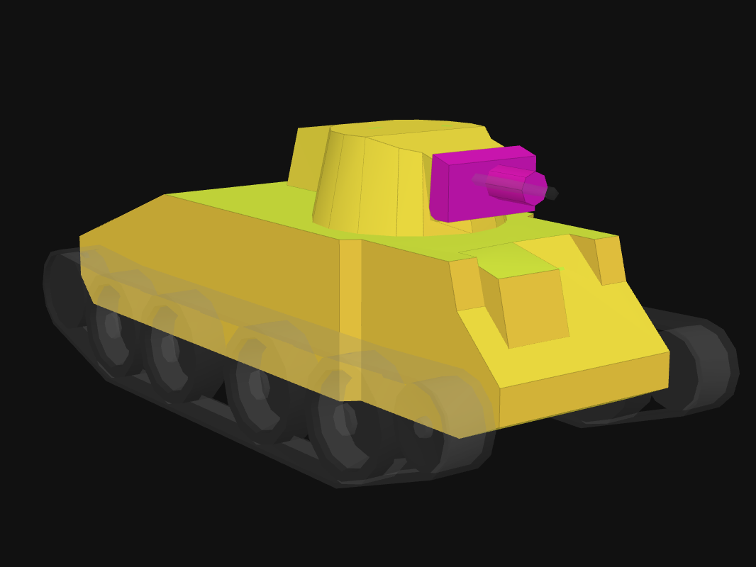 Лобовая броня 10TP в World of Tanks: Blitz