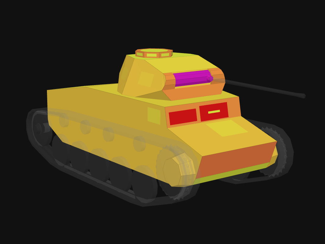 Лобовая броня Pz. II в World of Tanks: Blitz