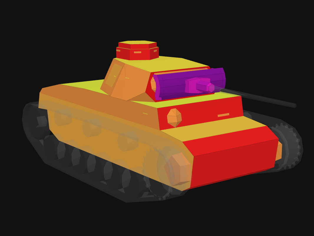 Лобовая броня Pz. III в World of Tanks: Blitz