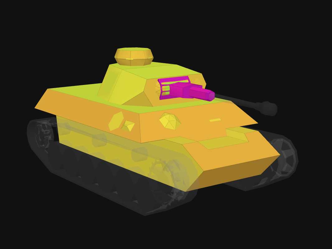 Лобовая броня Pz. III/IV в World of Tanks: Blitz