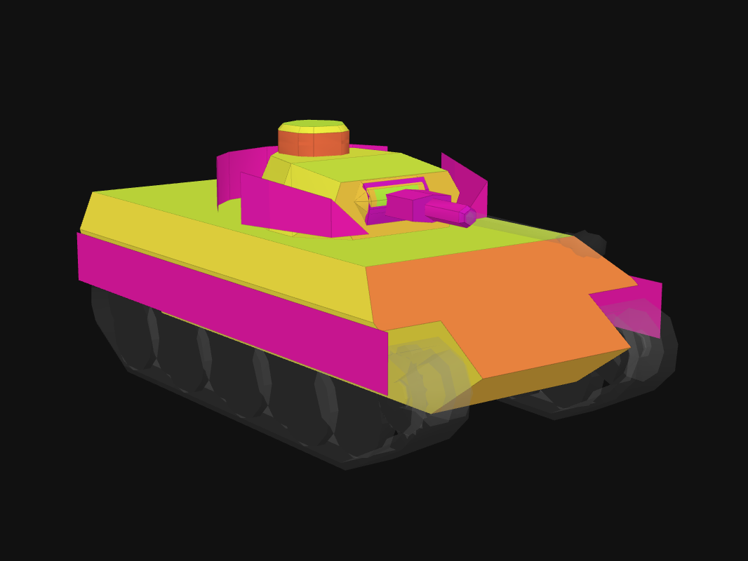 Лобовая броня Pz. V/IV в World of Tanks: Blitz