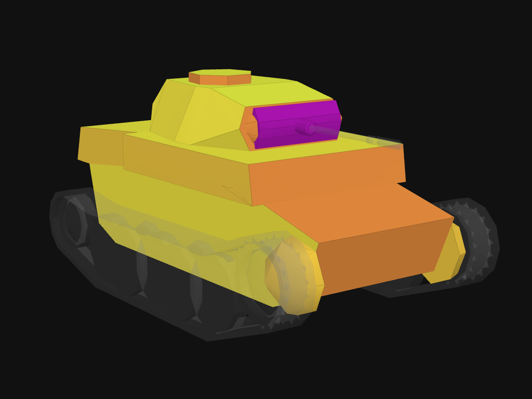Лобовая броня Pz. II G в World of Tanks: Blitz