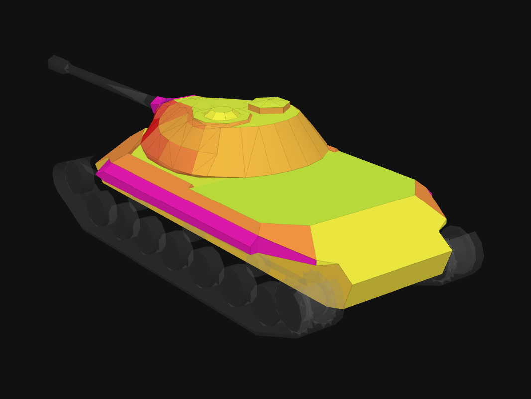 Rear armor of IS-5 in World of Tanks: Blitz